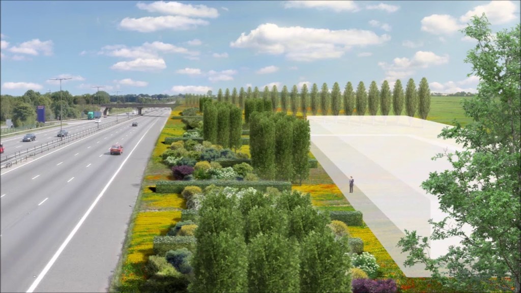 Piantare alberi (lungo l’autostrada)