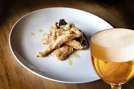 Un pollo un po’ tedesco un po’&nbsp;italiano